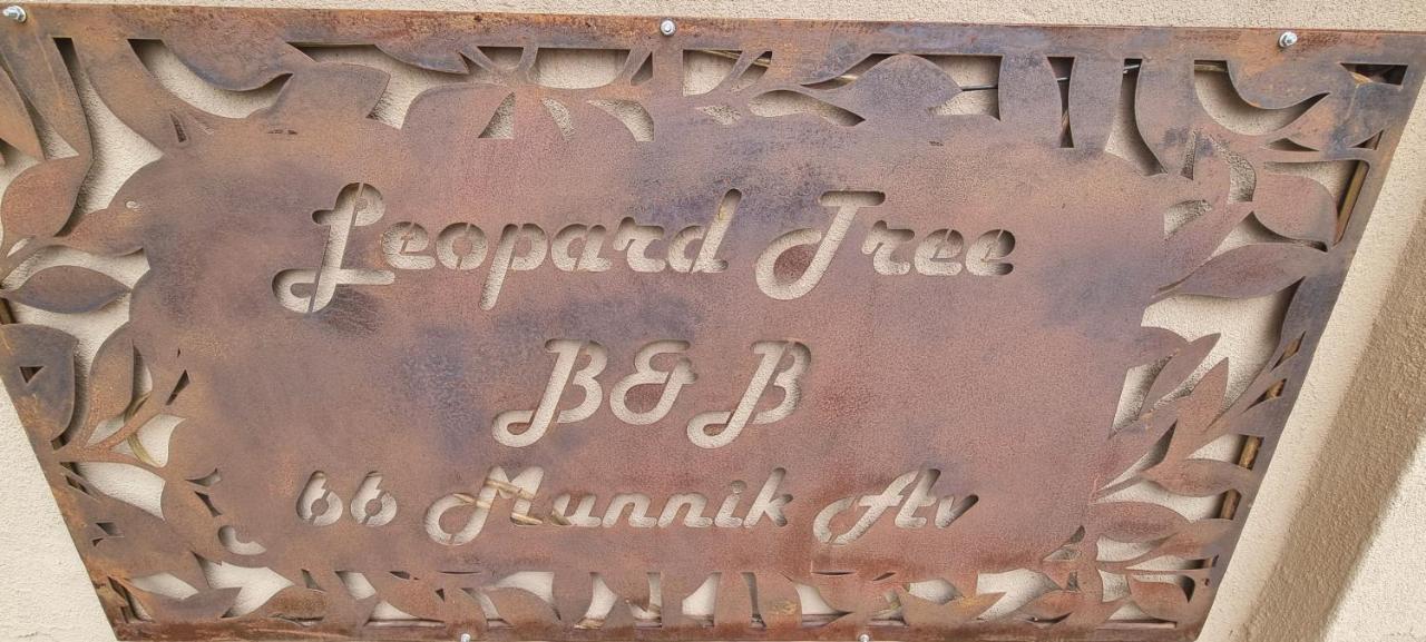 The Leopard Tree Bed & Breakfast Полокване Екстериор снимка